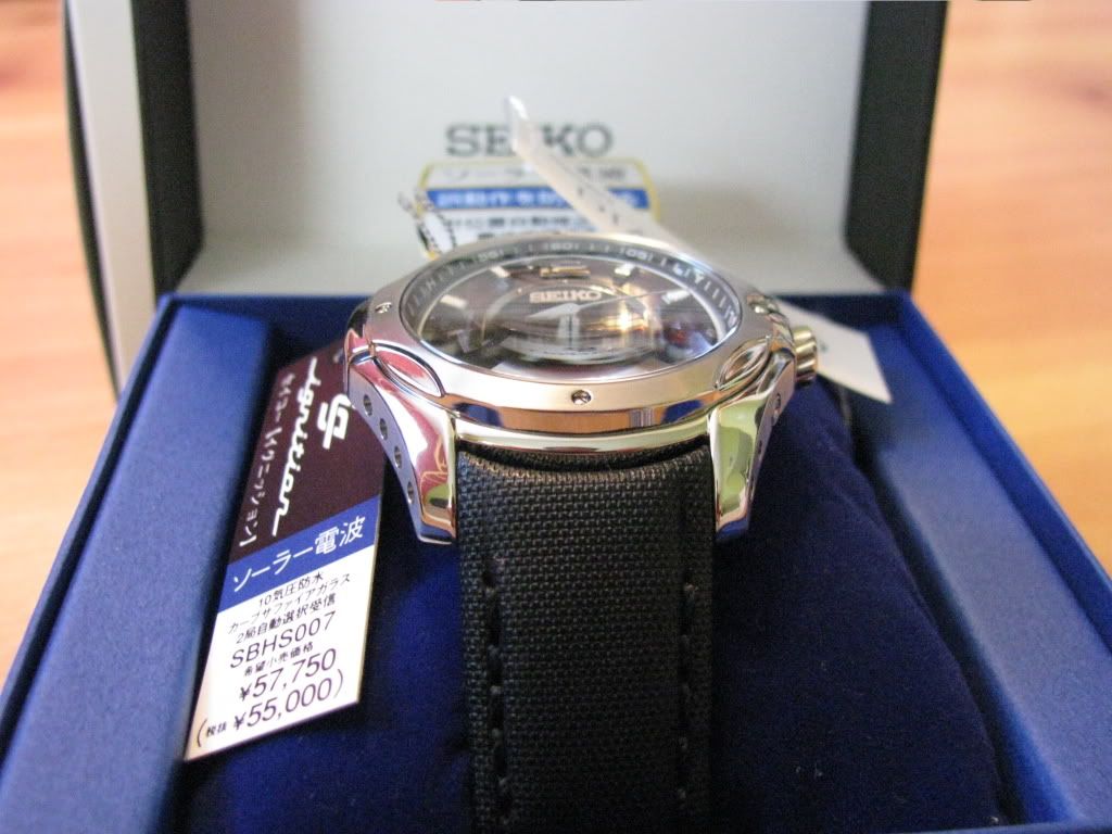 seiko radio wave control titanium